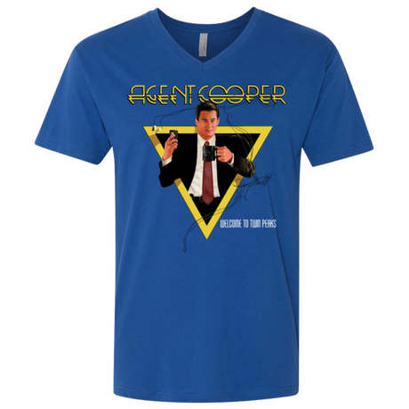 Agent Cooper Men's Premium V-Neck