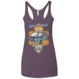 Haunt Van Women's Triblend Racerback Tank