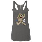 Voodoo Coffee Runner Women's Triblend Racerback Tank