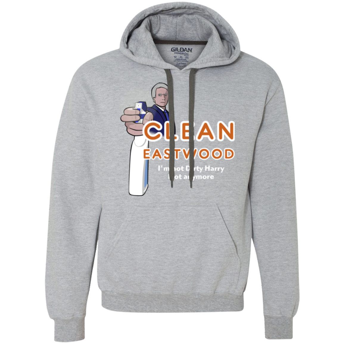 Clean Eastwood Premium Fleece Hoodie