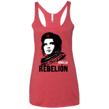 Viva la Rebelion Women's Triblend Racerback Tank