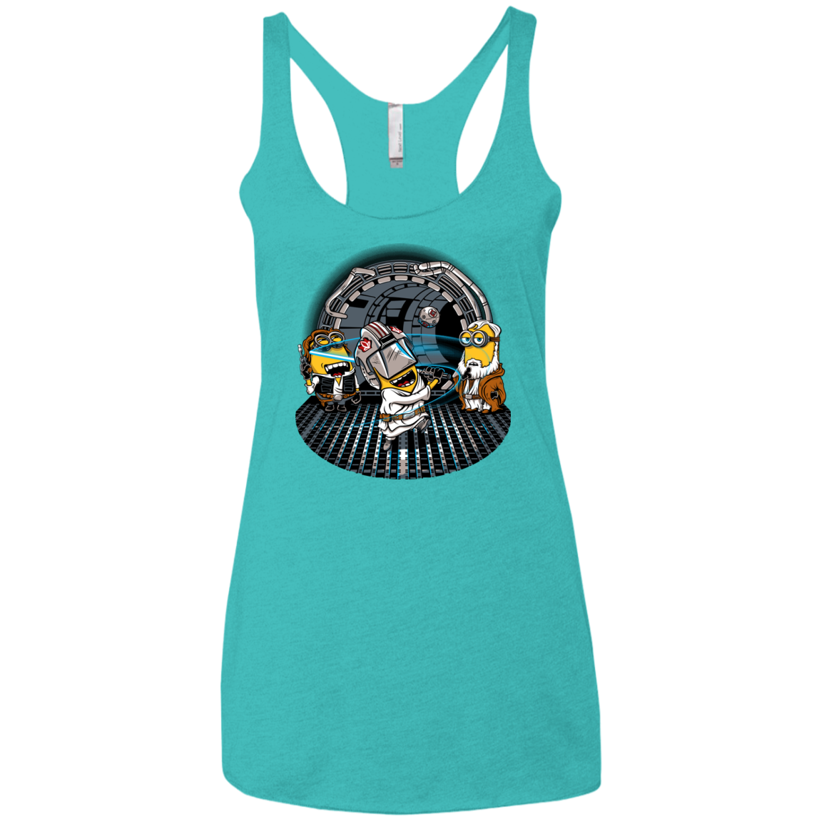 Despicable Training Women's Triblend Racerback Tank