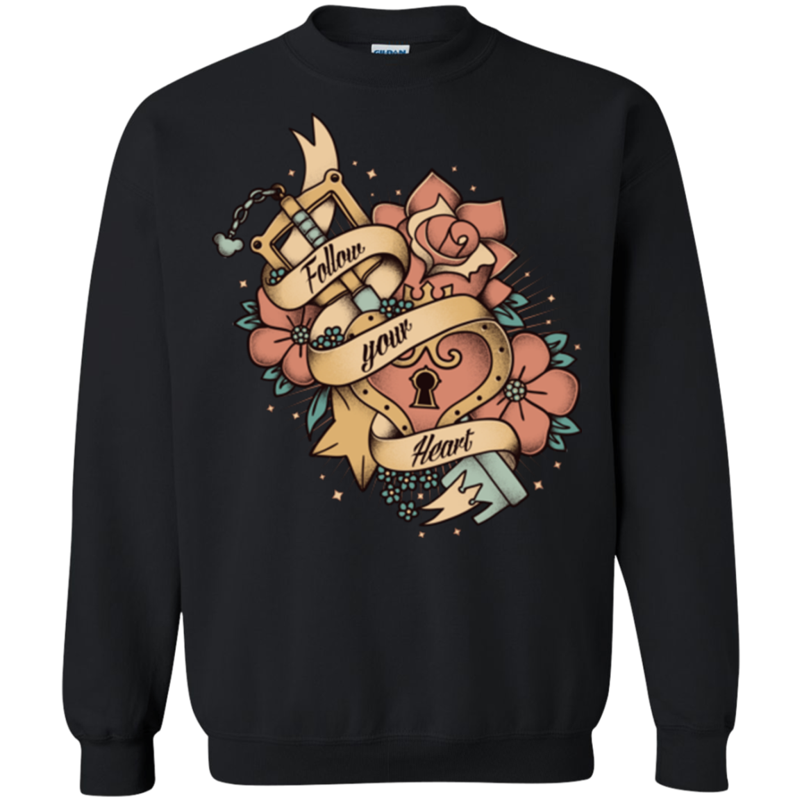 Follow your heart Crewneck Sweatshirt