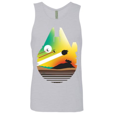 Escape from Desert Planet Men's Premium Tank Top