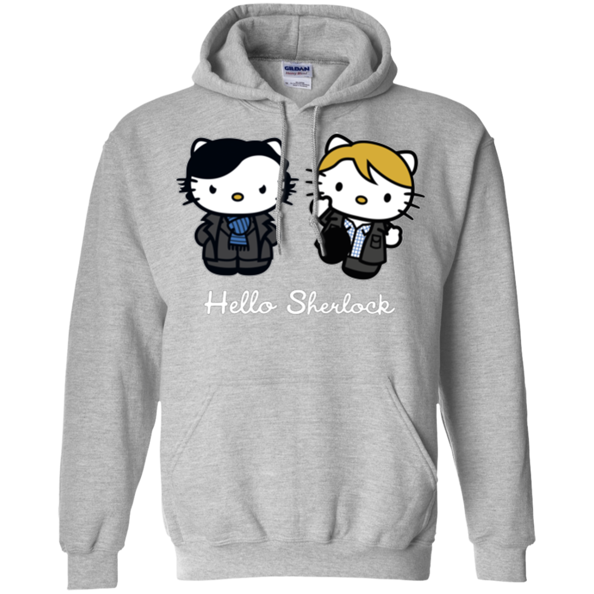 Hello Sherlock Pullover Hoodie