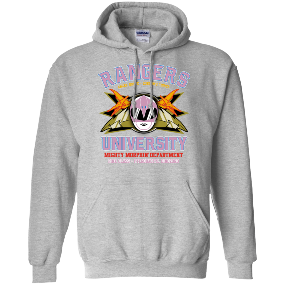 Rangers U Pink Ranger Pullover Hoodie