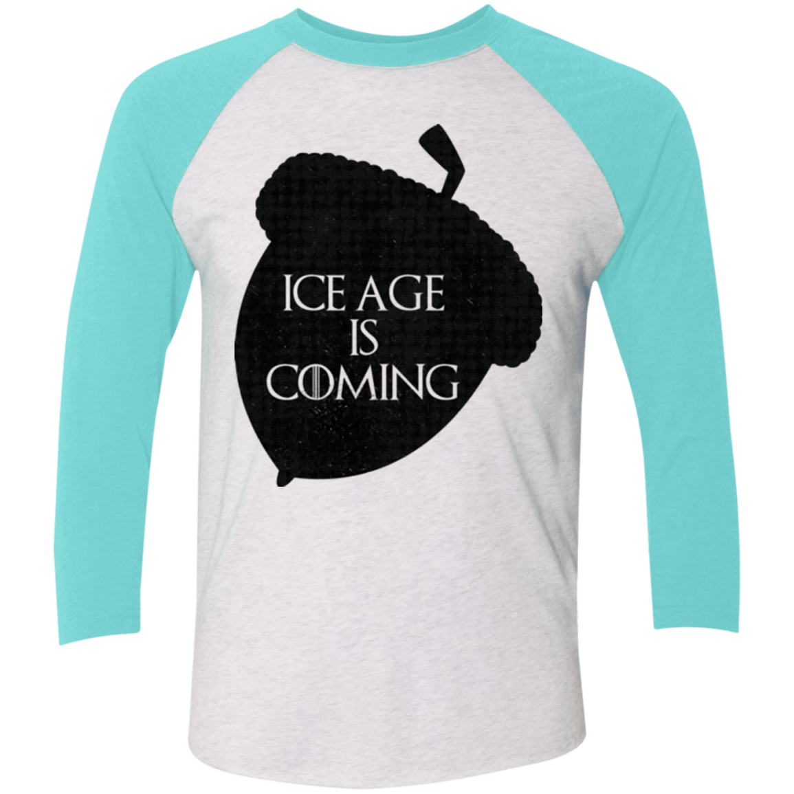 Ice coming Men's Triblend 3/4 Sleeve