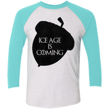 Ice coming Men's Triblend 3/4 Sleeve