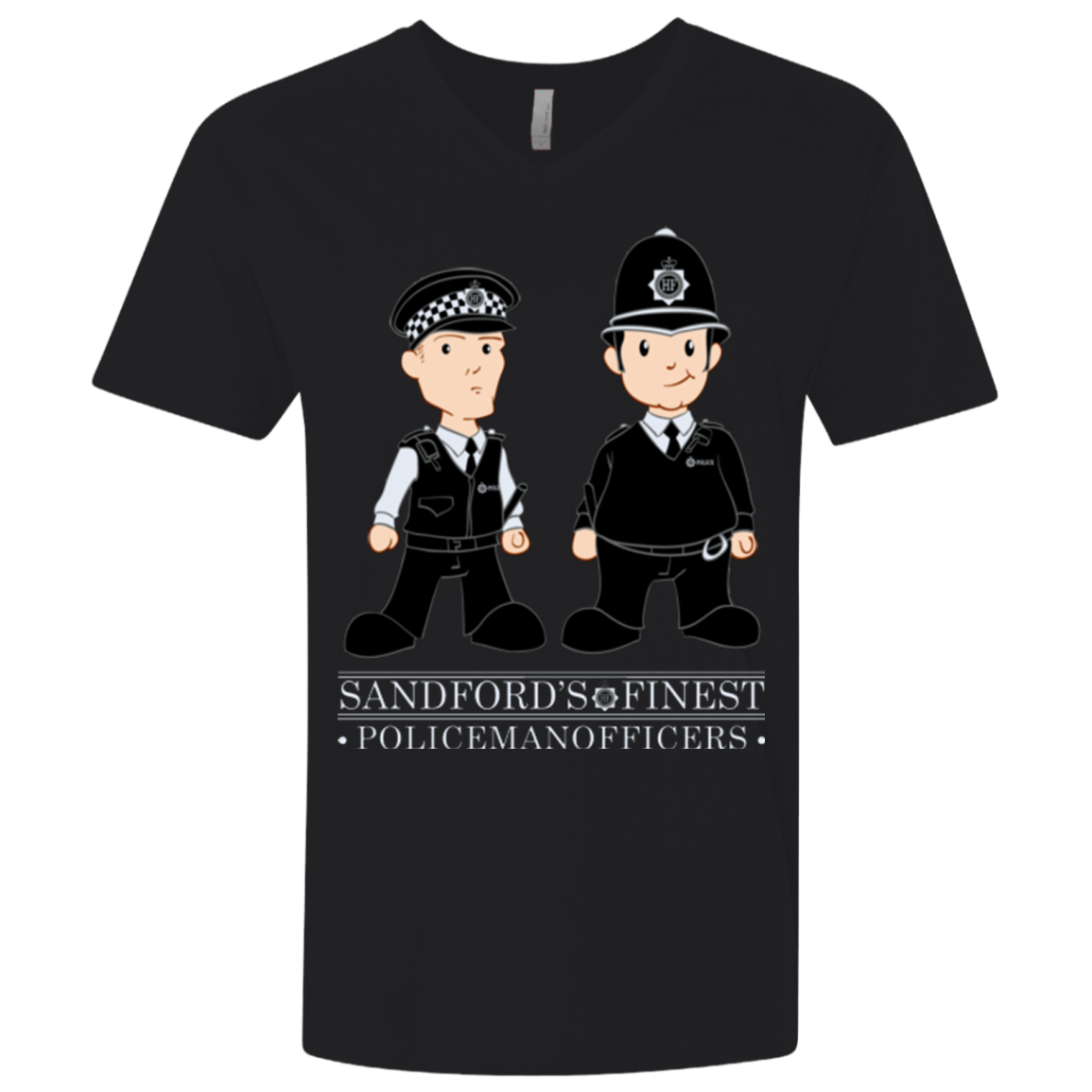 Hot Fuzz Men's Premium V-Neck