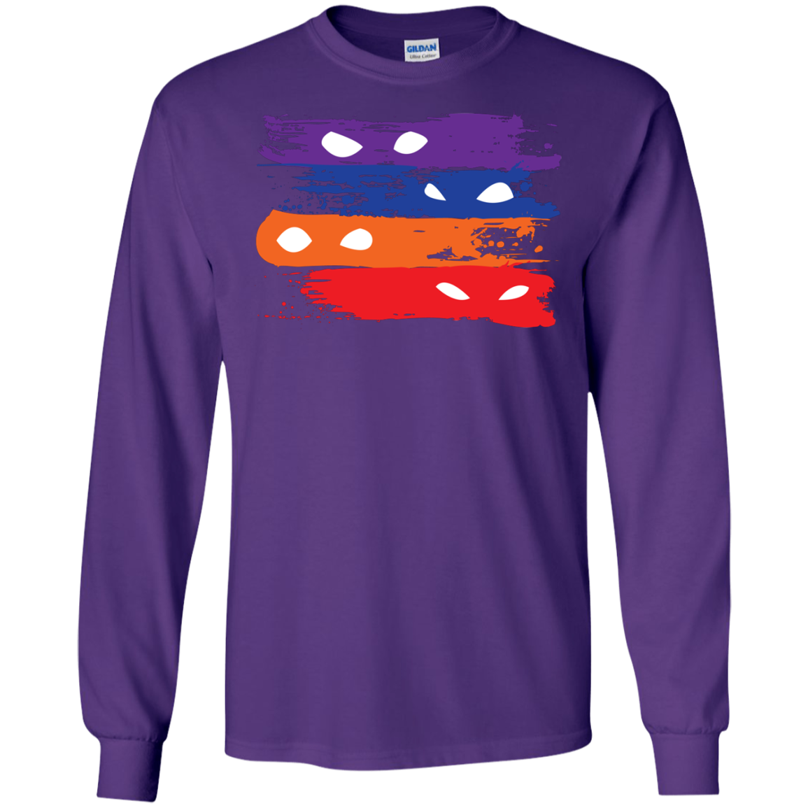 Ninja Flag Men's Long Sleeve T-Shirt