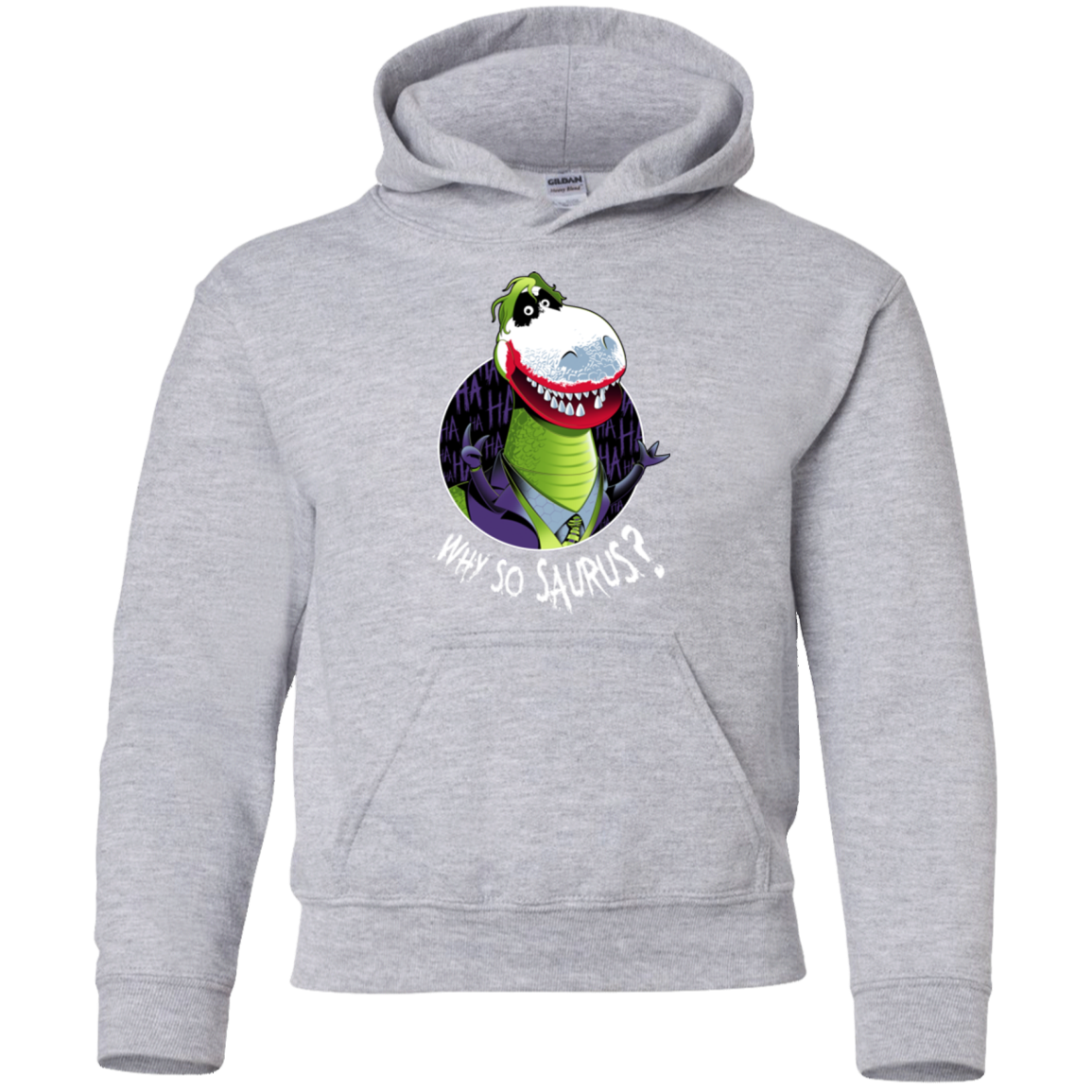 Why So Saurus Youth Hoodie
