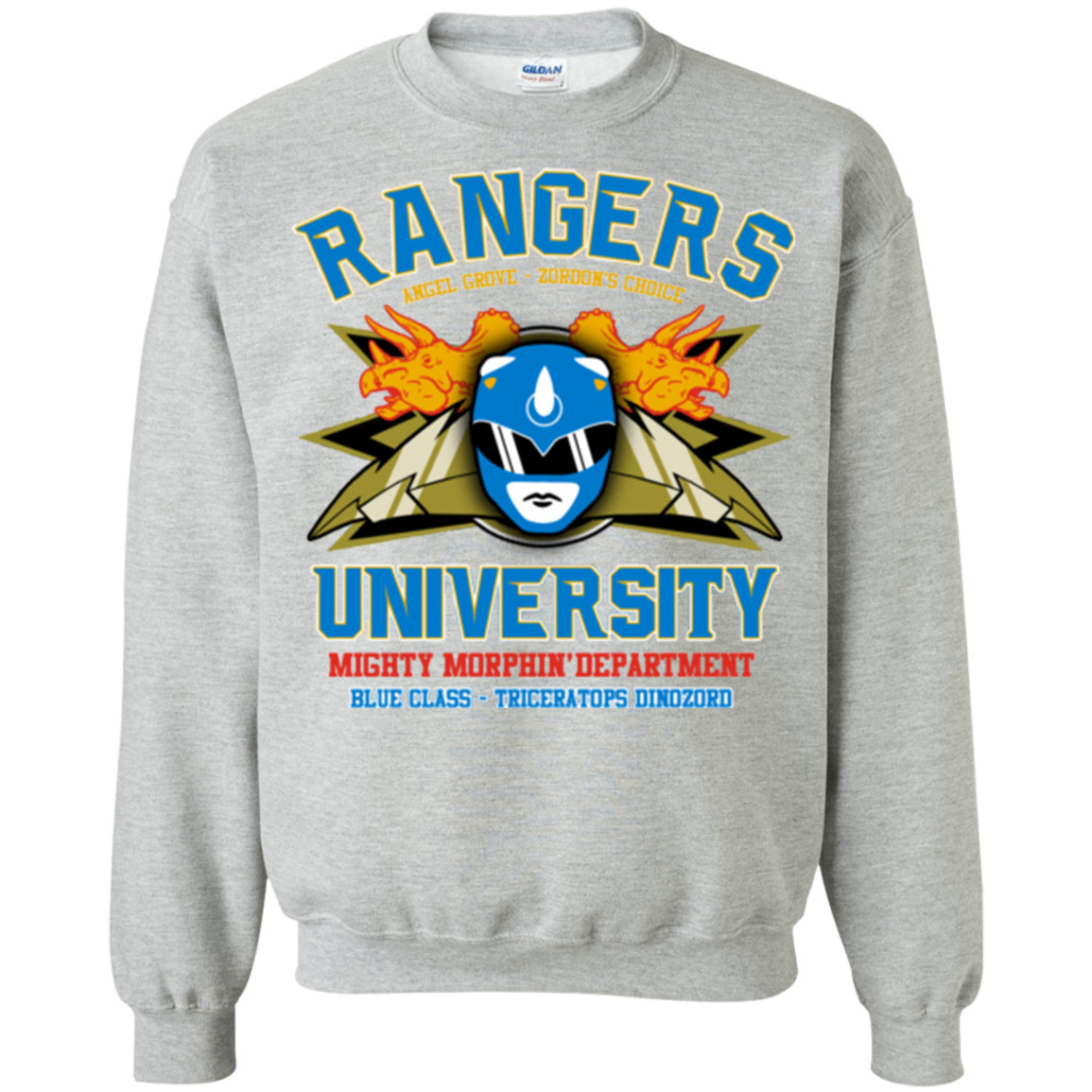 Rangers U Blue Ranger Crewneck Sweatshirt