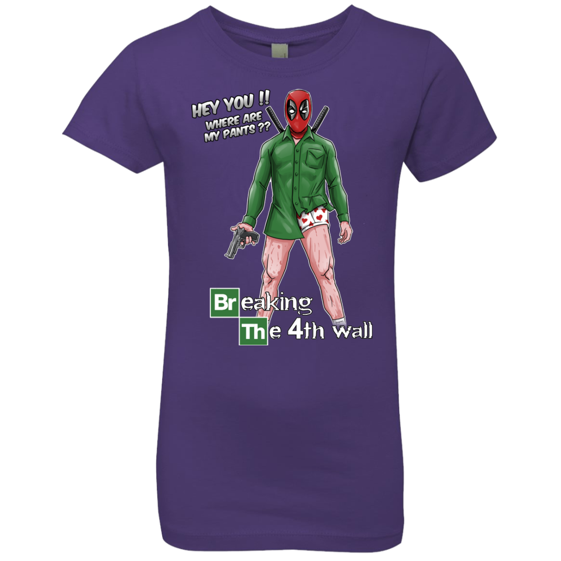 Breaking the 4th Wall Girls Premium T-Shirt