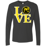 Yellow Ranger LOVE Men's Premium Long Sleeve