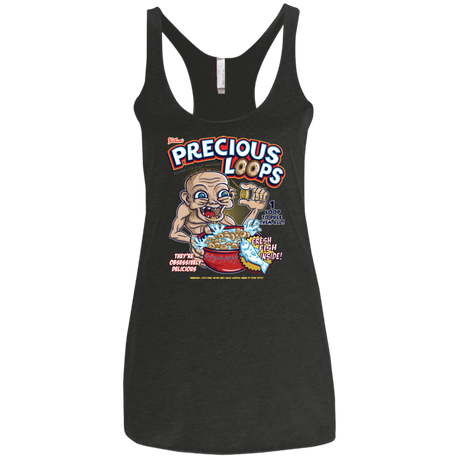 Precious Loops Women's Triblend Racerback Tank