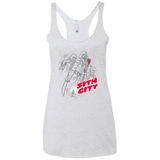 Sith city Women's Triblend Racerback Tank