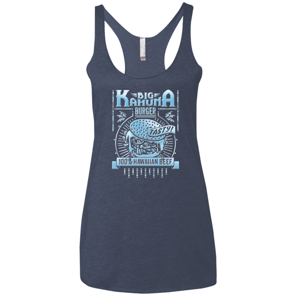 Big Kahuna Burger Women's Triblend Racerback Tank