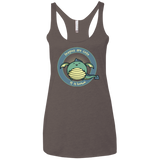 Dragons are Cute Women's Triblend Racerback Tank