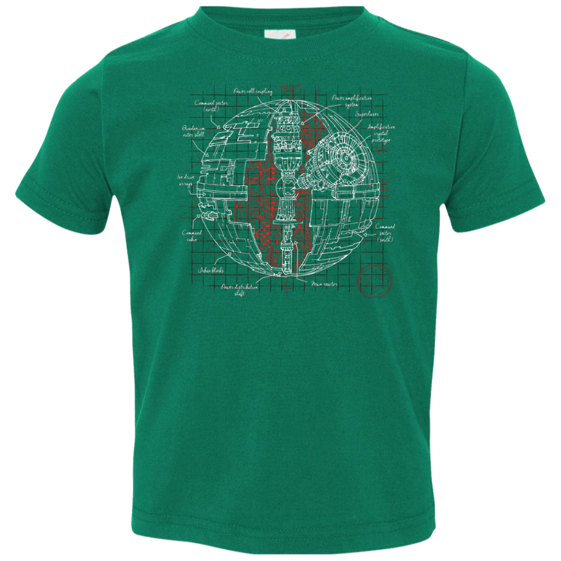 Death Star Plan Toddler Premium T-Shirt