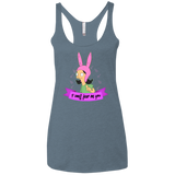 Louise Smell Fear Women's Triblend Racerback Tank