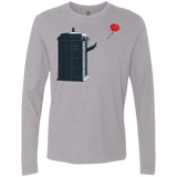 Dr Banksy Rose Balloon Men's Premium Long Sleeve