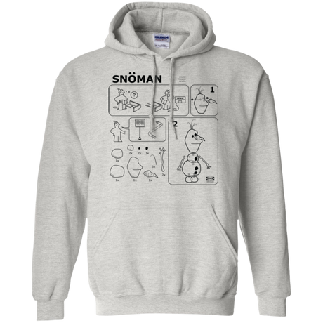 Build a Snowman Pullover Hoodie