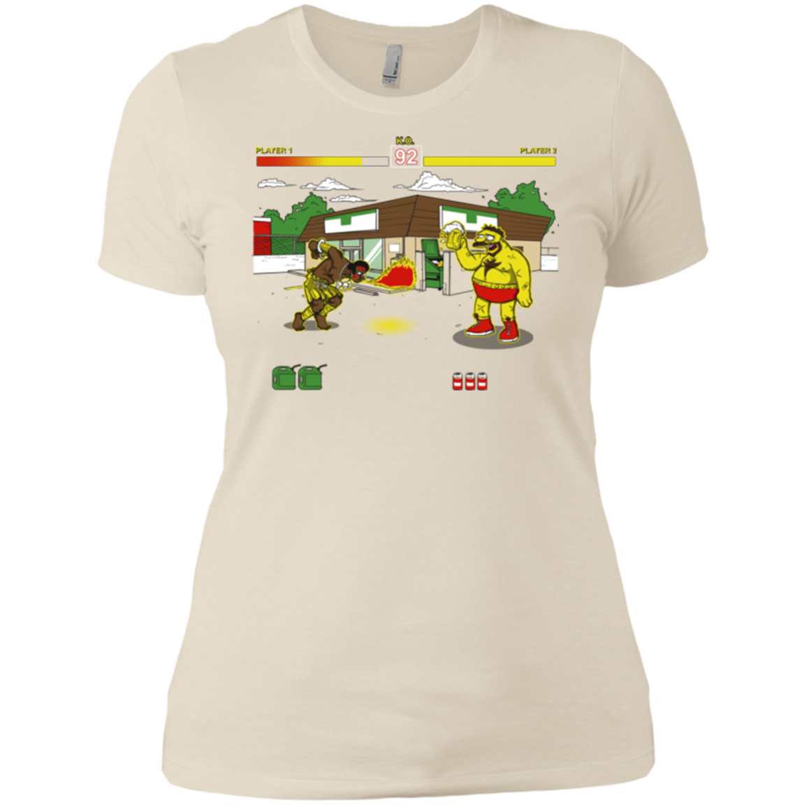 Springfield Fighter Women's Premium T-Shirt