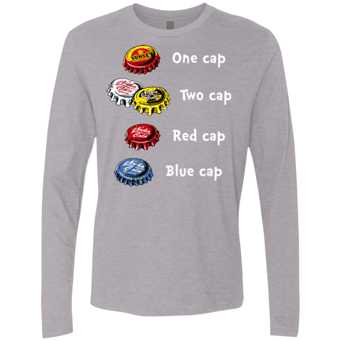 Bottle Caps Fever Men's Premium Long Sleeve