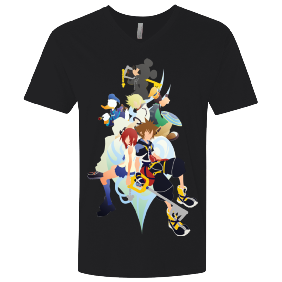Kingdom Hearts Men's Premium V-Neck