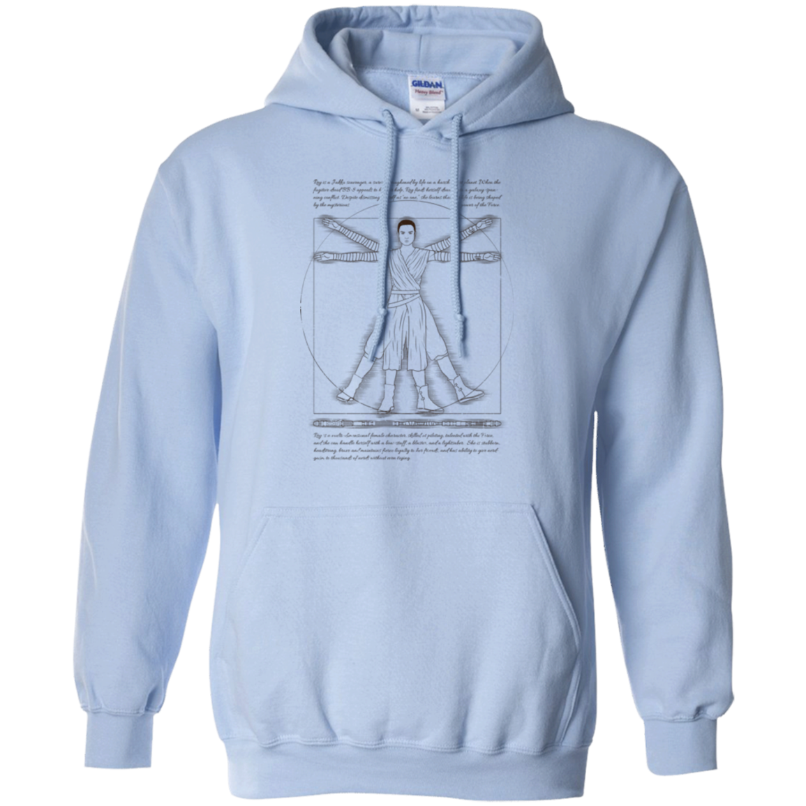 Vitruvian Rey Pullover Hoodie