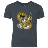 Yellow Ranger Artwork Youth Triblend T-Shirt