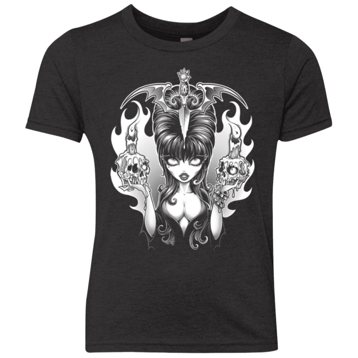 Dagger Of Darkness Youth Triblend T-Shirt
