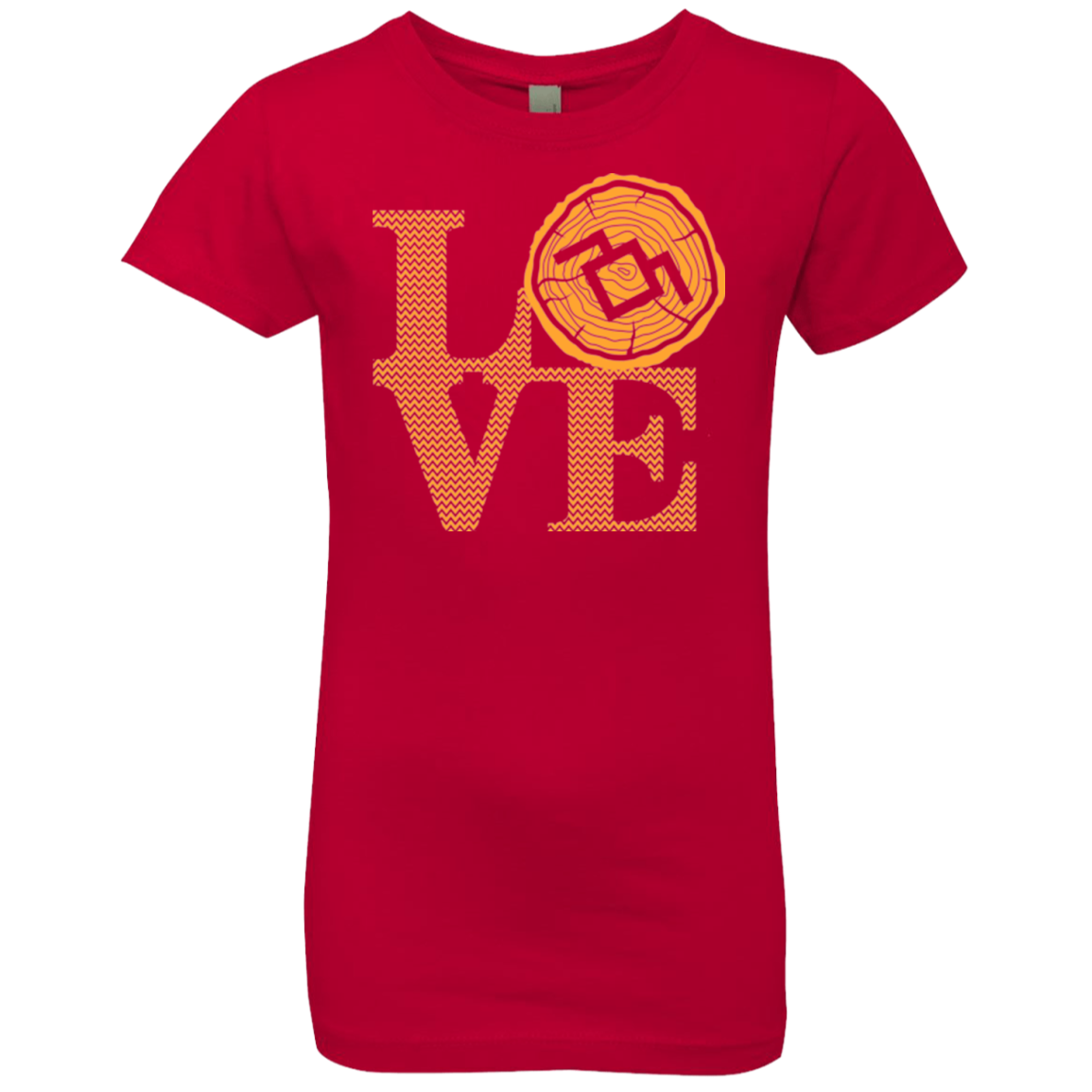 LOVE TWIN PEAKS Girls Premium T-Shirt