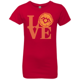LOVE TWIN PEAKS Girls Premium T-Shirt