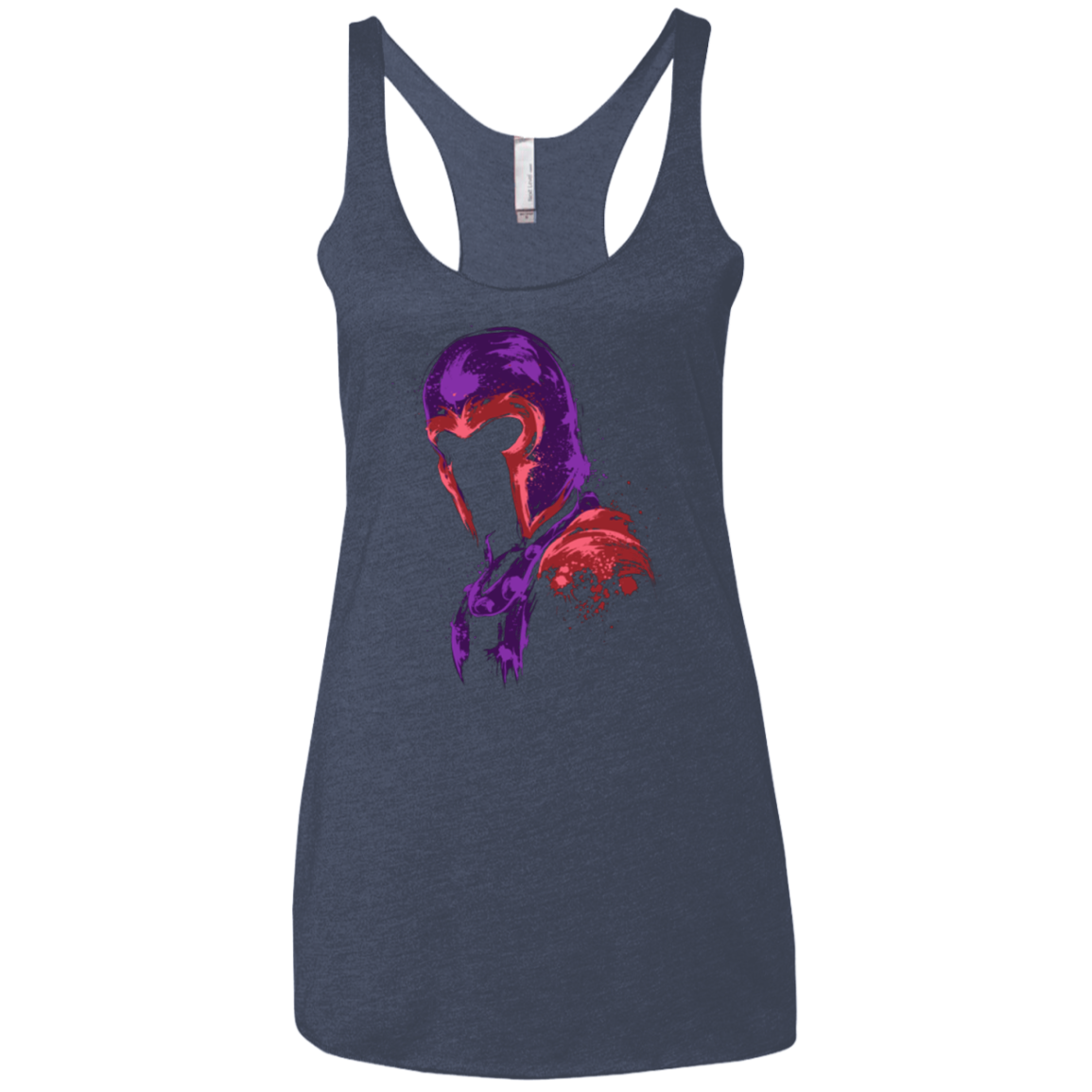 Power of magnetism Women's Triblend Racerback Tank