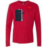 Dr Banksy Heart Balloon Men's Premium Long Sleeve