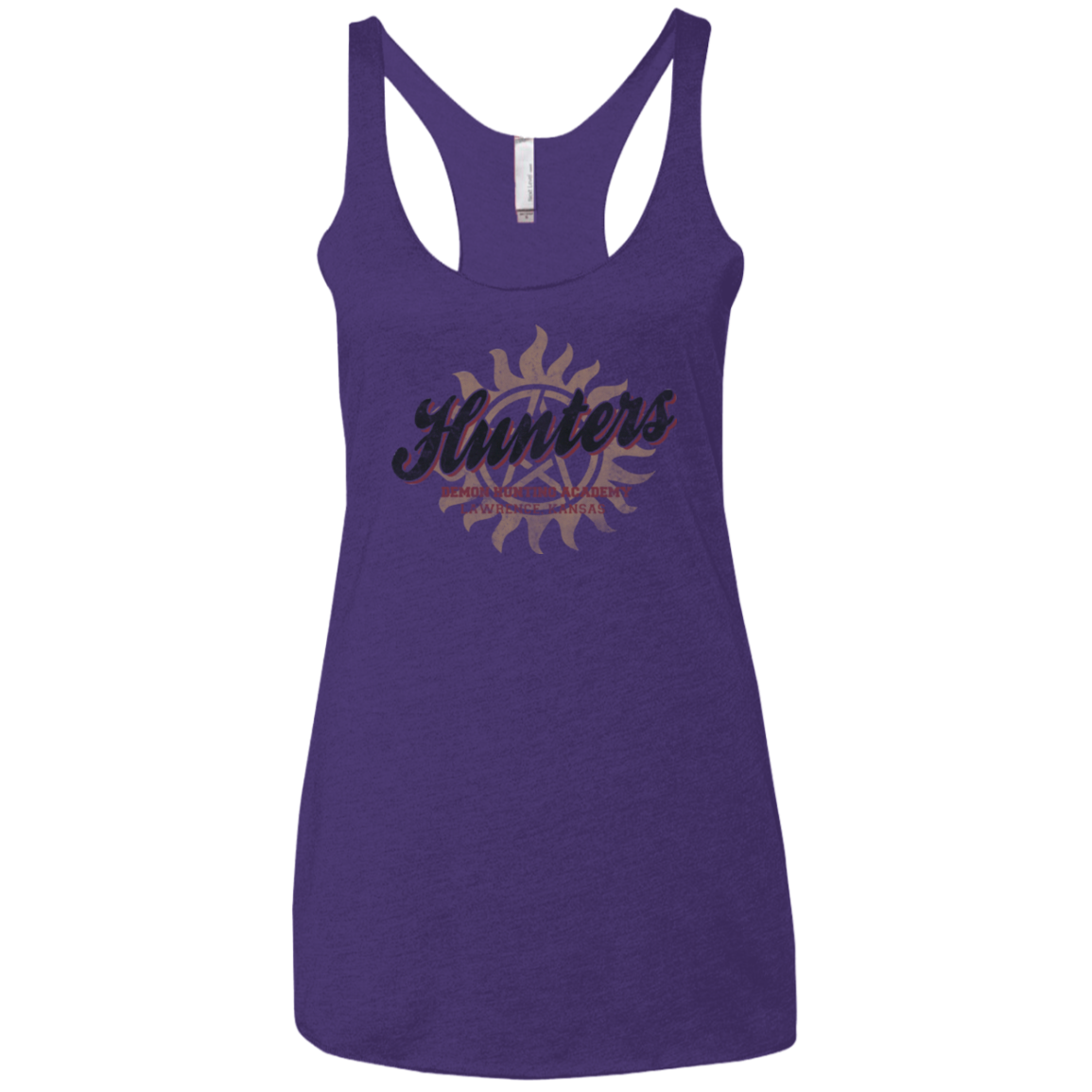 Hunters Academy Women's Triblend Racerback Tank