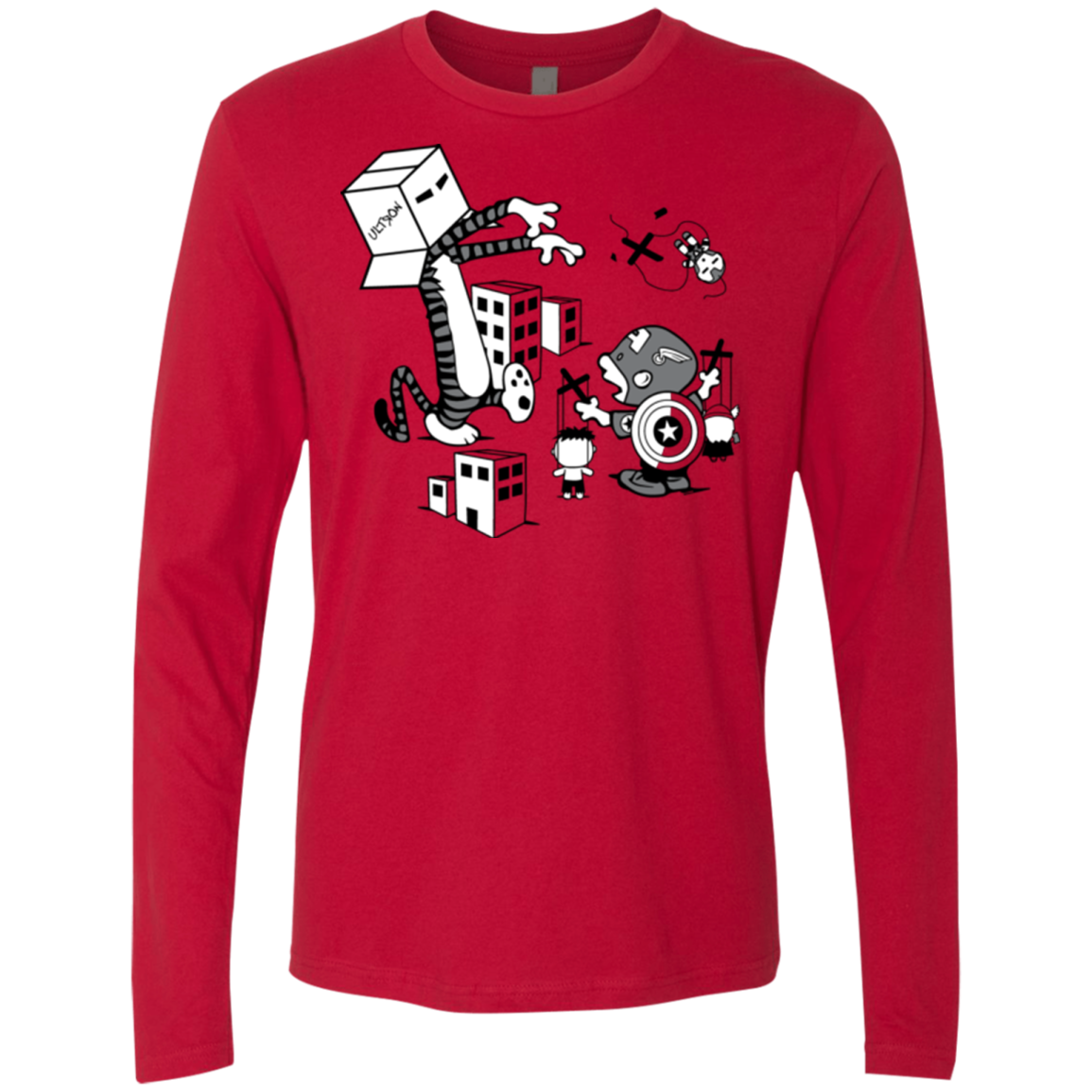 No Strings Attached Men's Premium Long Sleeve