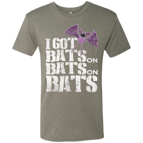 Bats on Bats on Bats Men's Triblend T-Shirt