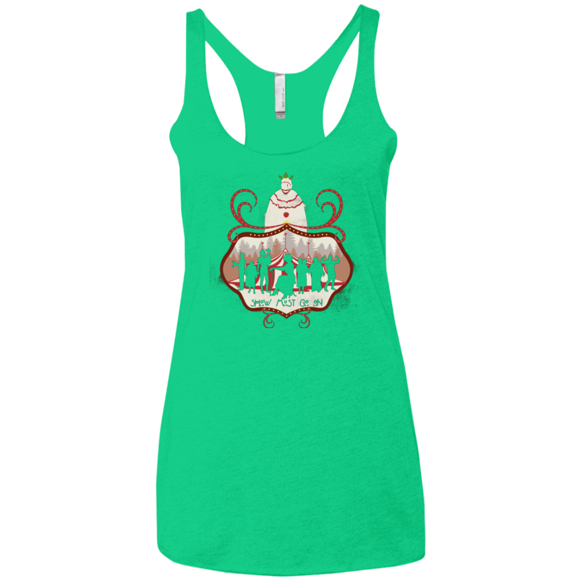 Freakshow Women's Triblend Racerback Tank