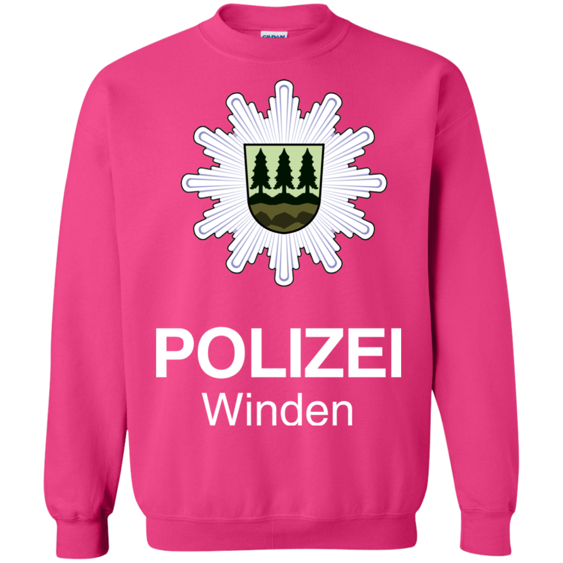Winden Polizei Crewneck Sweatshirt