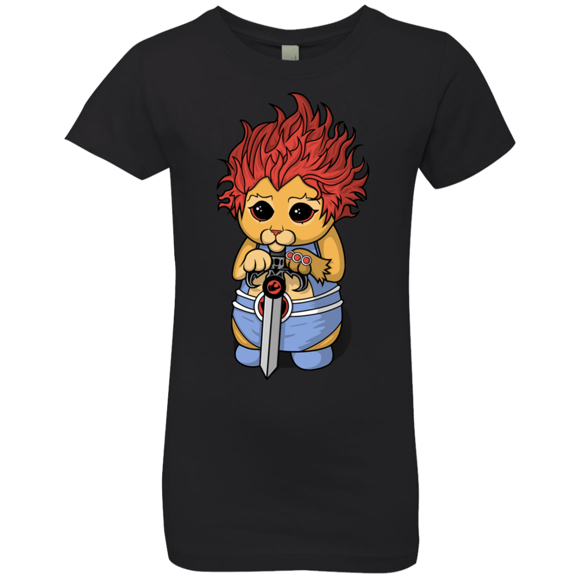 Thunder Kitty Girls Premium T-Shirt