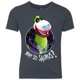 Why So Saurus Youth Triblend T-Shirt