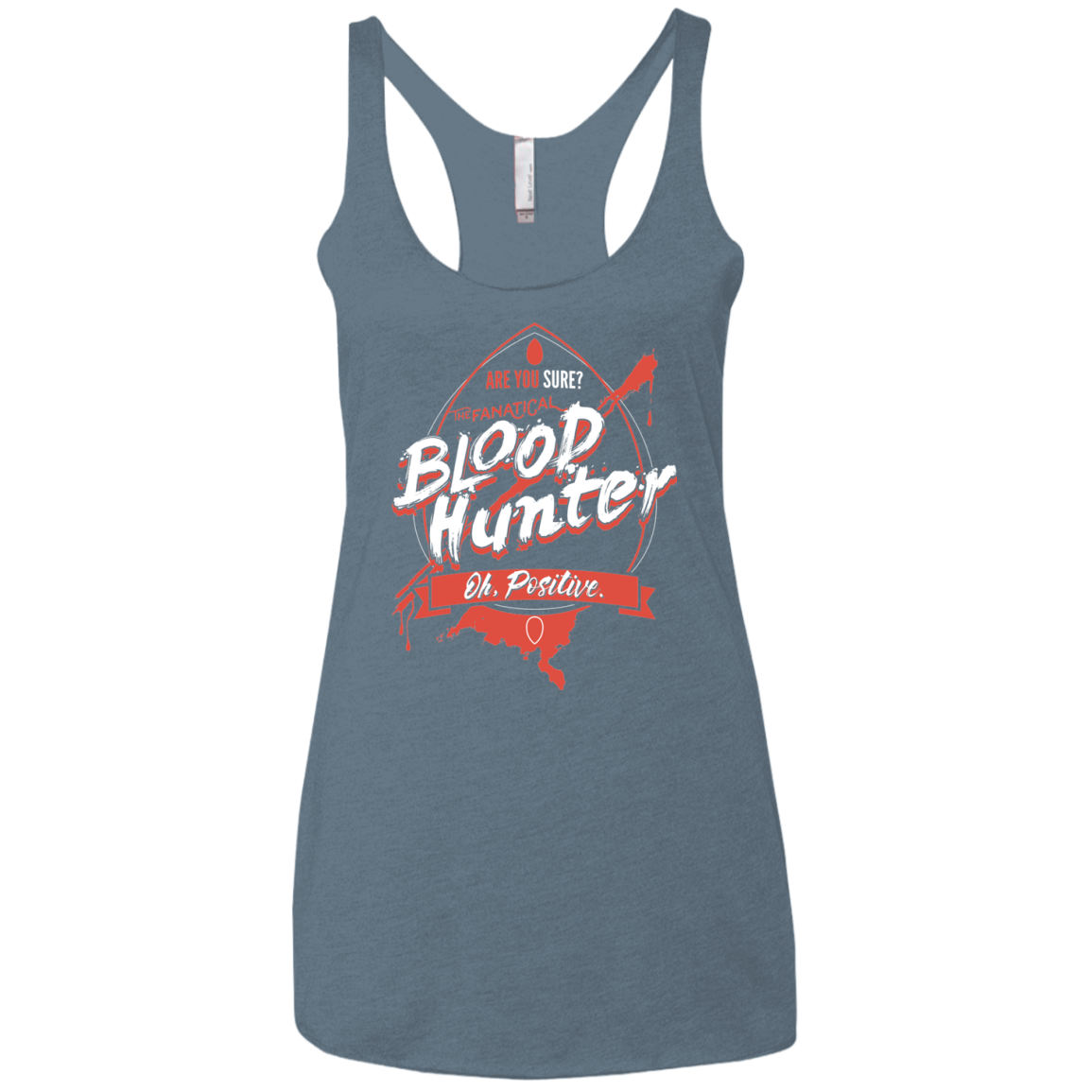 Blood Hunter Women's Triblend Racerback Tank