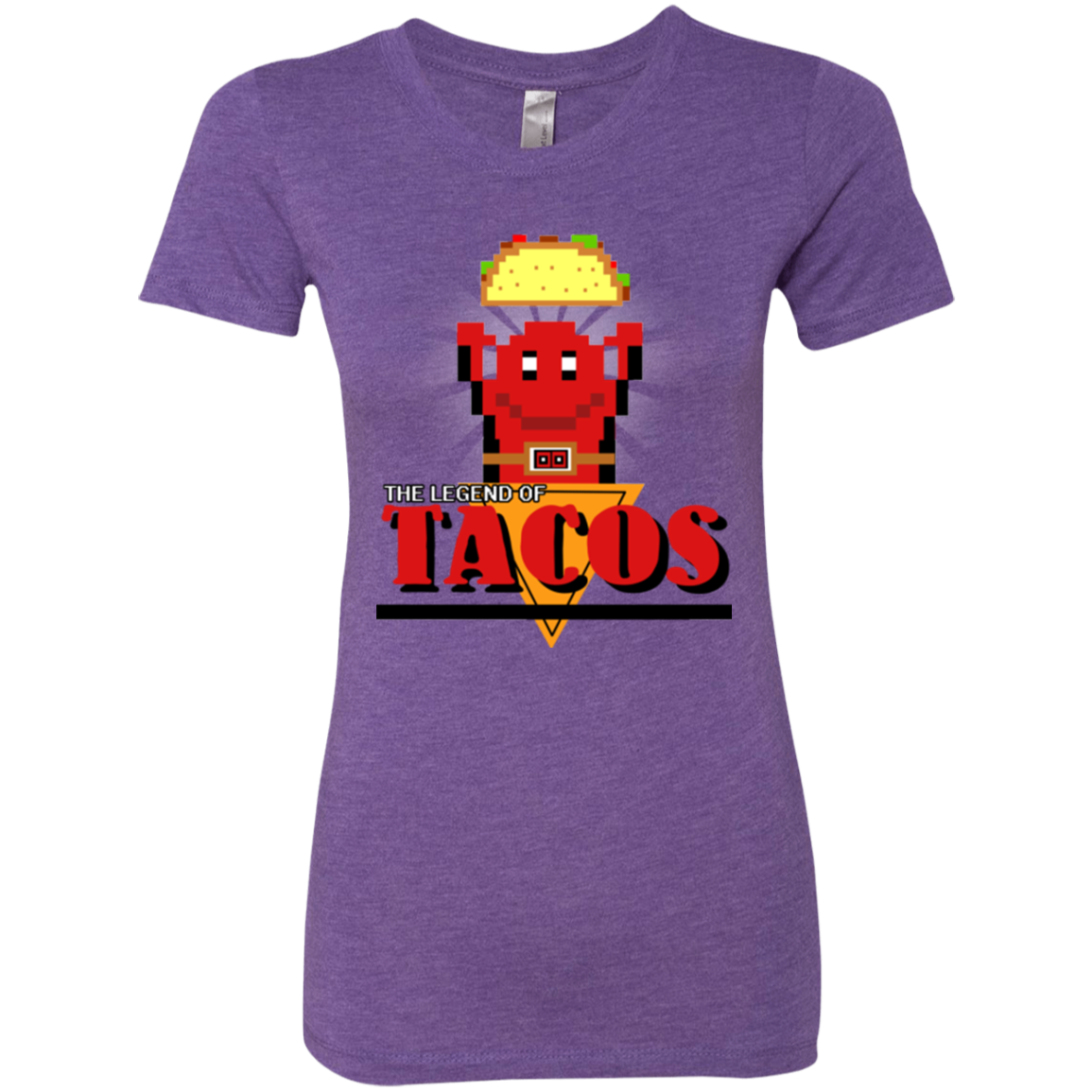 Legend of Tacos Women's Triblend T-Shirt