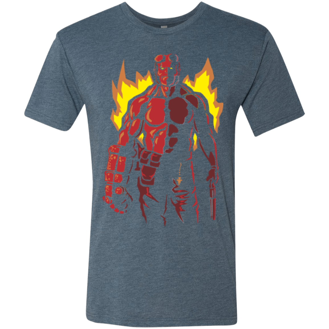 Red Hero Men's Triblend T-Shirt