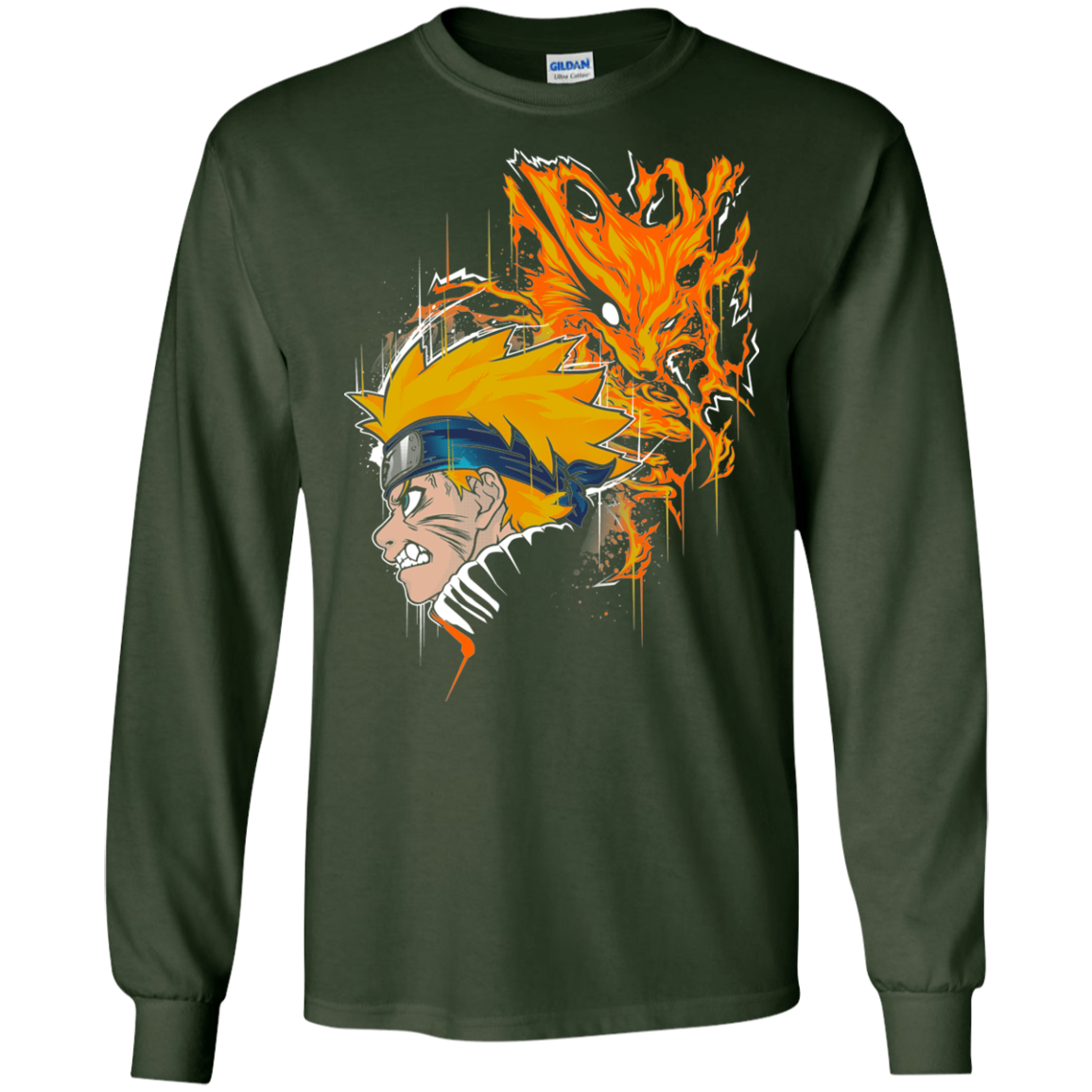 Demon Fox Men's Long Sleeve T-Shirt