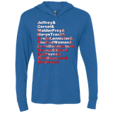 Aryas Kill List Triblend Long Sleeve Hoodie Tee