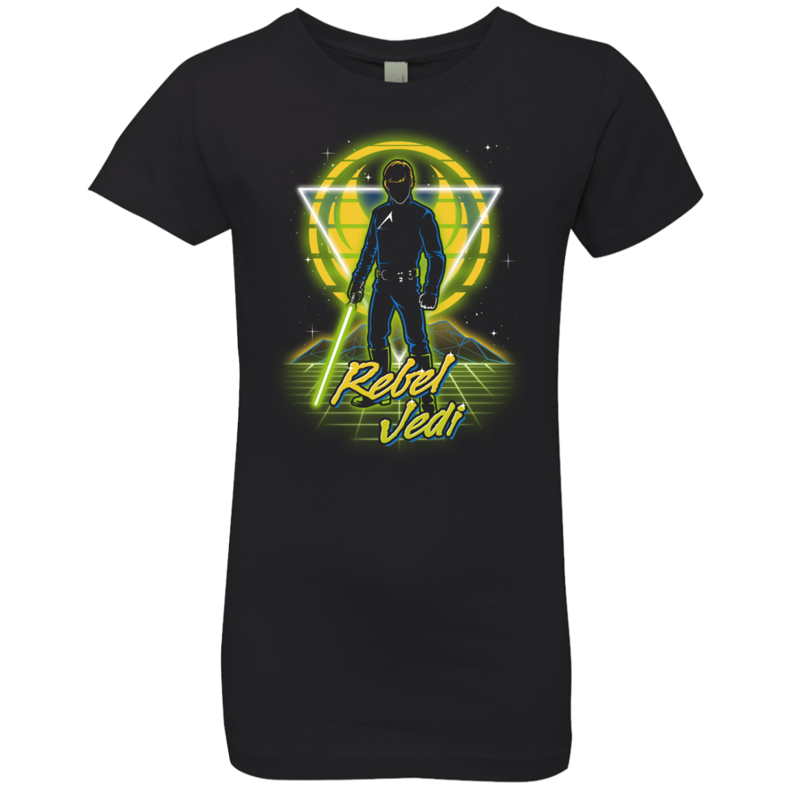 Retro Rebel Jedi Girls Premium T-Shirt