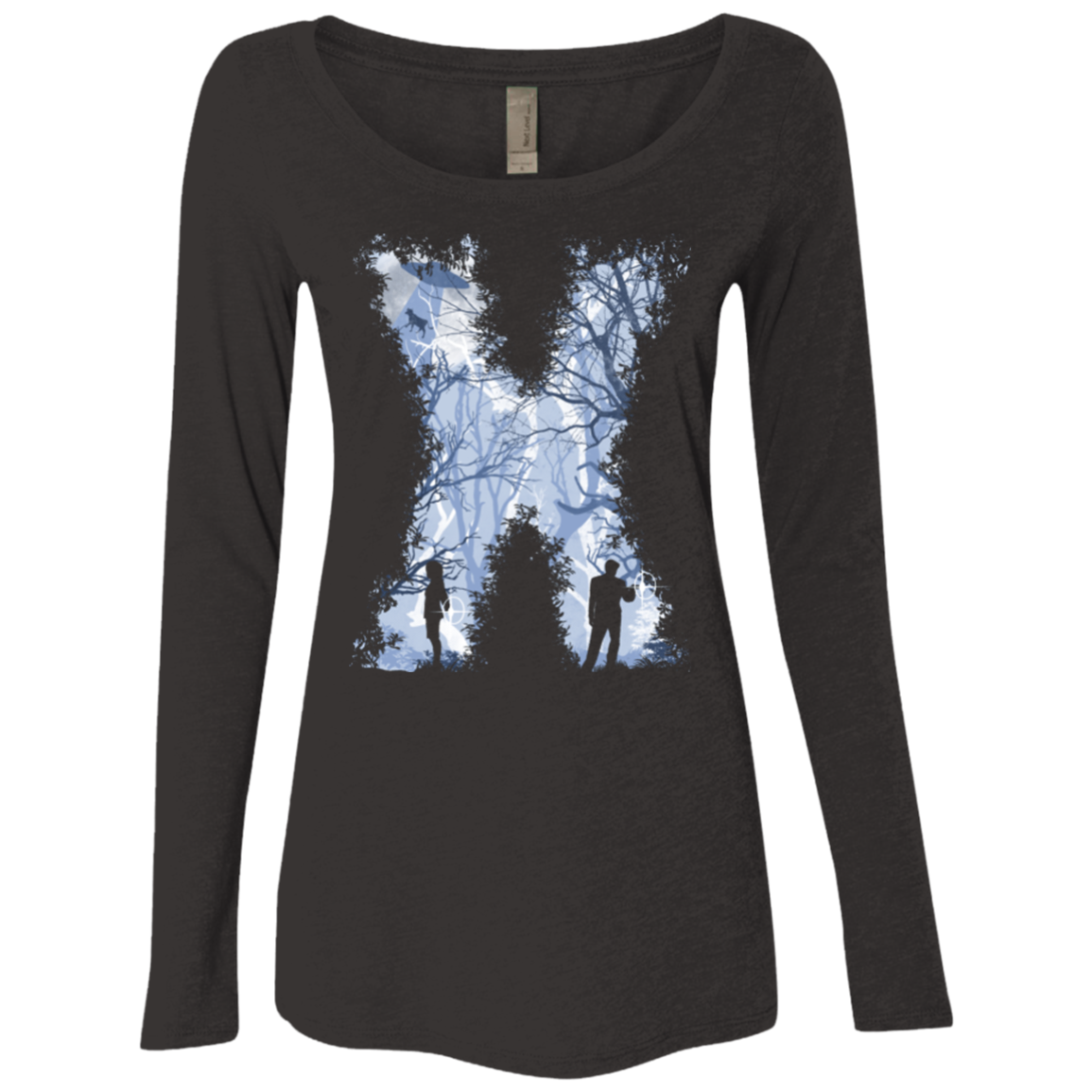 X marks the spot Women's Triblend Long Sleeve Shirt